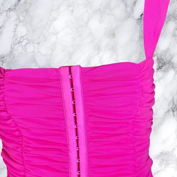 Michael Costello x REVOLVE Itzel Mini Dress in Pink - Picture 4 of 12